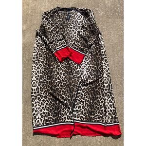 Ashley Stewart Size 18/20 Sleepwear Leopard Print NWT